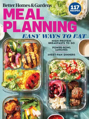 cover image of Better Homes & Gardens Meal Planning